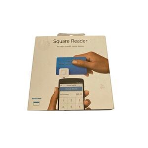 Square Reader Magstripe Credit Card Reader Open Box White Mobile POS Unit